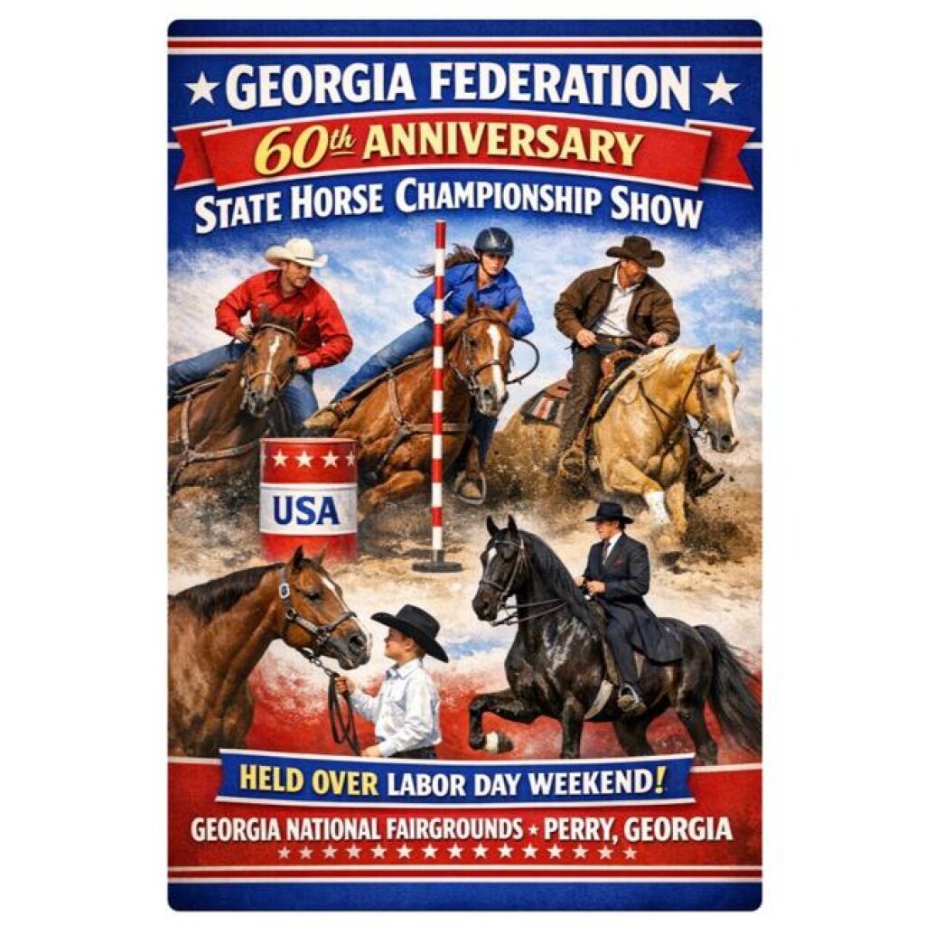 Golf Cart/UTV Permit GEORGIA FEDERATION OF SADDLE CLUBS STATE 09/05-09/07 2026…………………..MUST HAVE PROOF OF INSURANCE