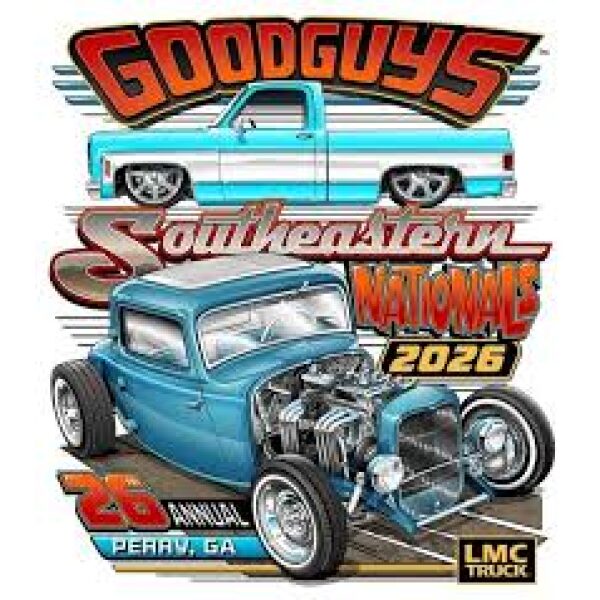 2026 Goodguys Southeastern Nationals Car Show…6 PASS CART